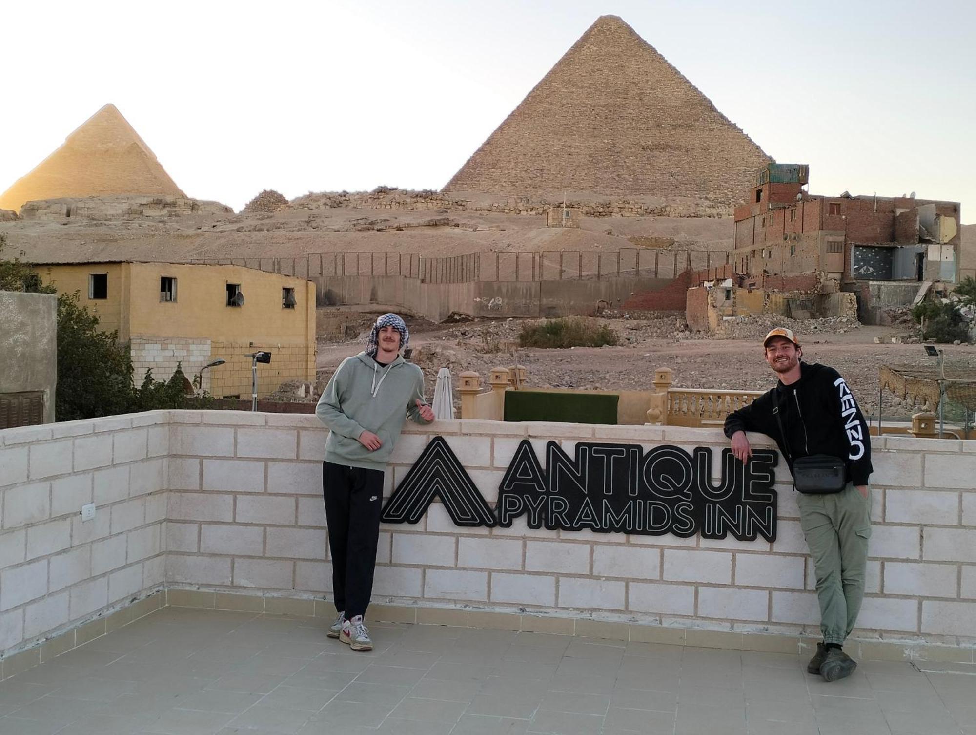 Antique Pyramids Inn Giza Ngoại thất bức ảnh
