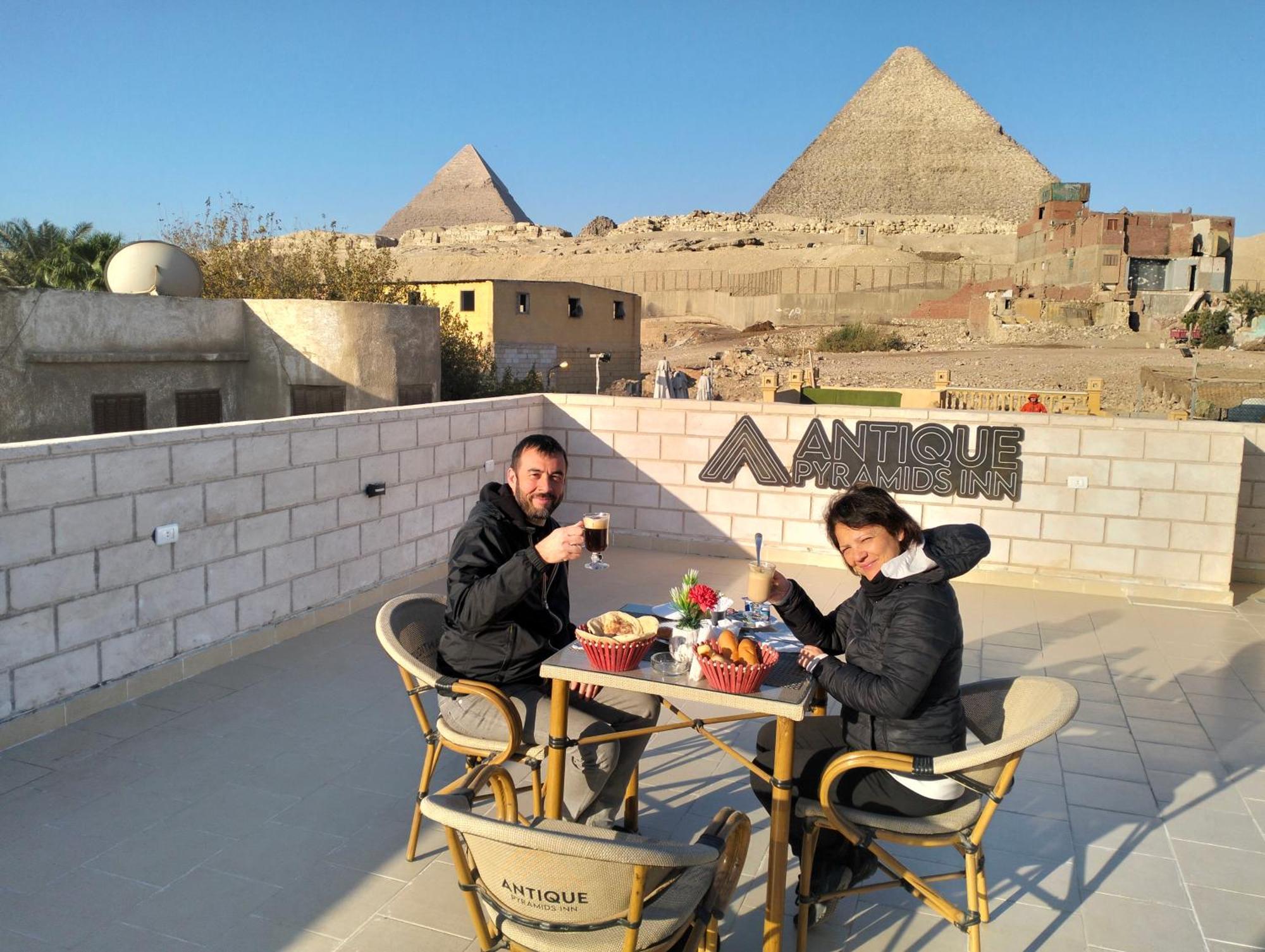 Antique Pyramids Inn Giza Ngoại thất bức ảnh