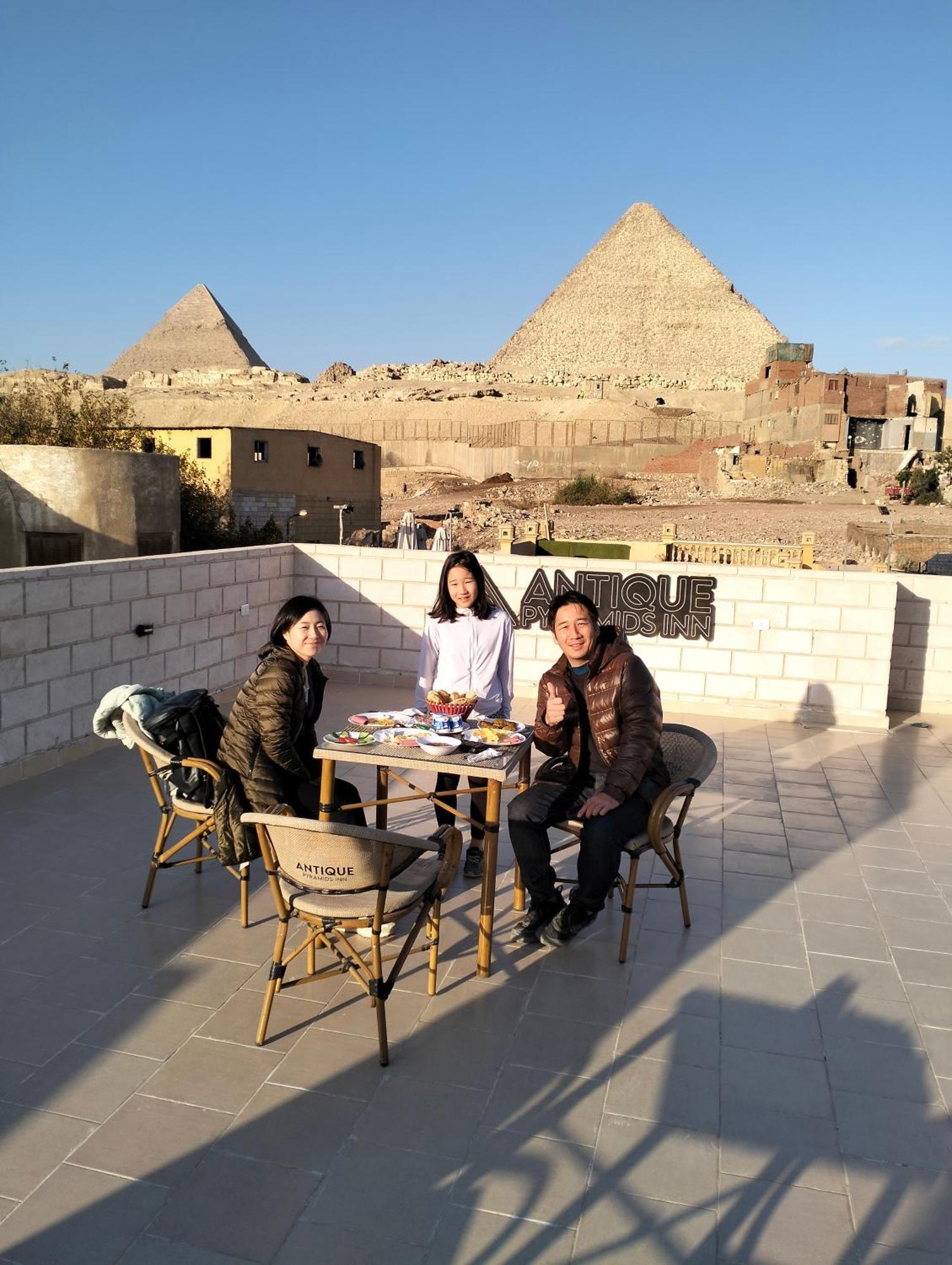 Antique Pyramids Inn Giza Ngoại thất bức ảnh
